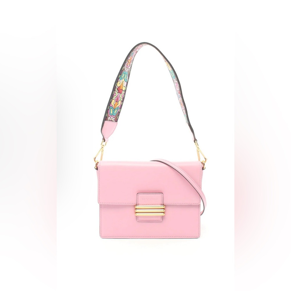 Authentic Etro pink crossbody bag. Like new condition. With dust bag. Two straps